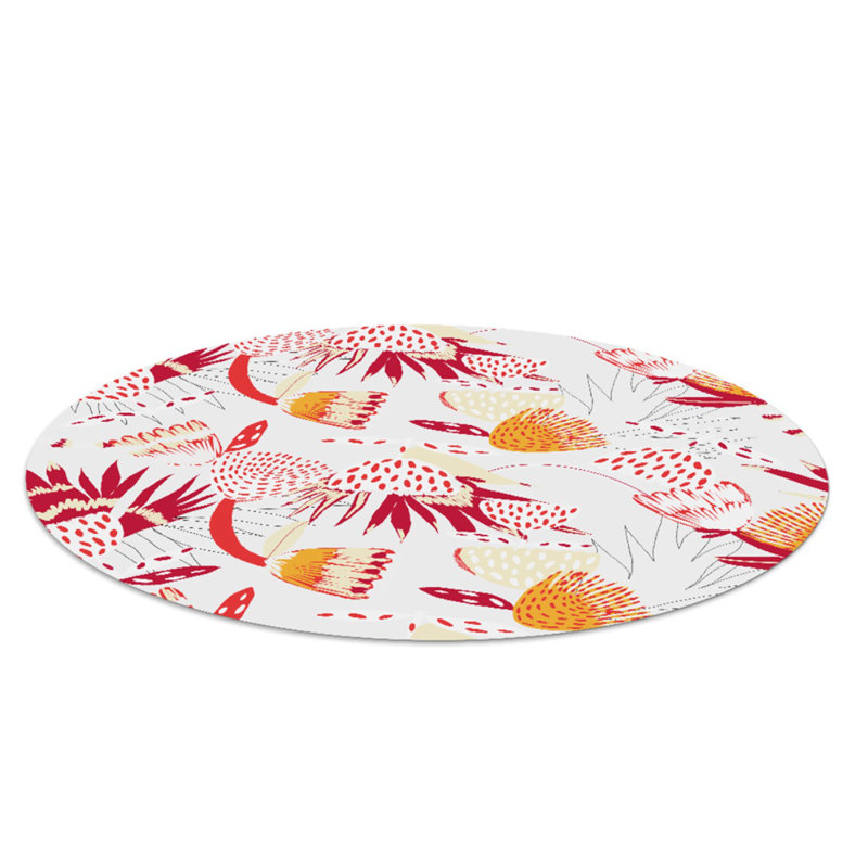Lodhi Hard Floor Straight Round Chair Mat