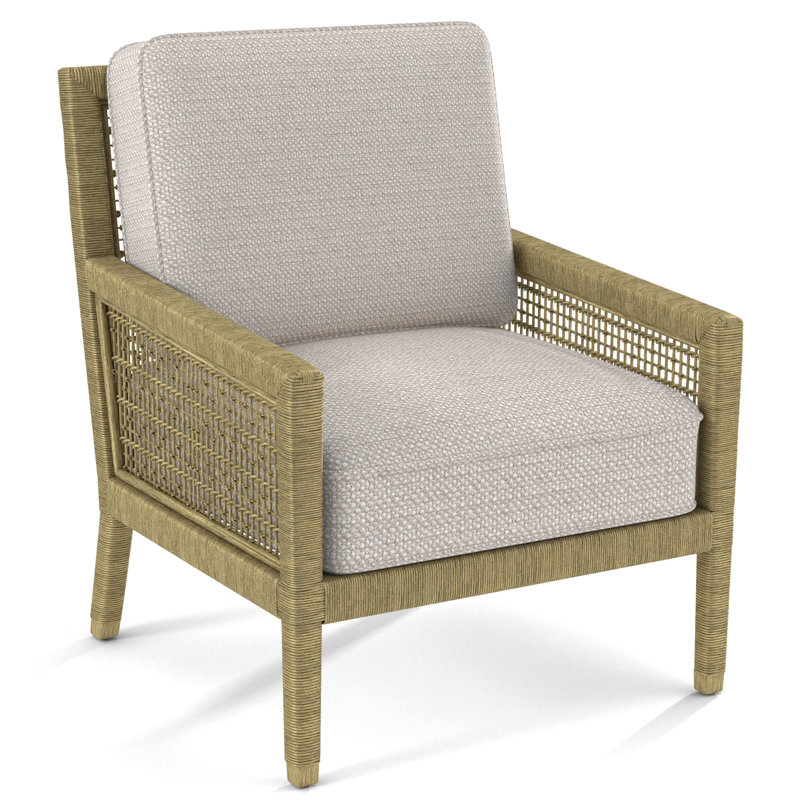 Harper 28" Wide Armchair, Navy Crypton Performance; 0822-61, Mineral