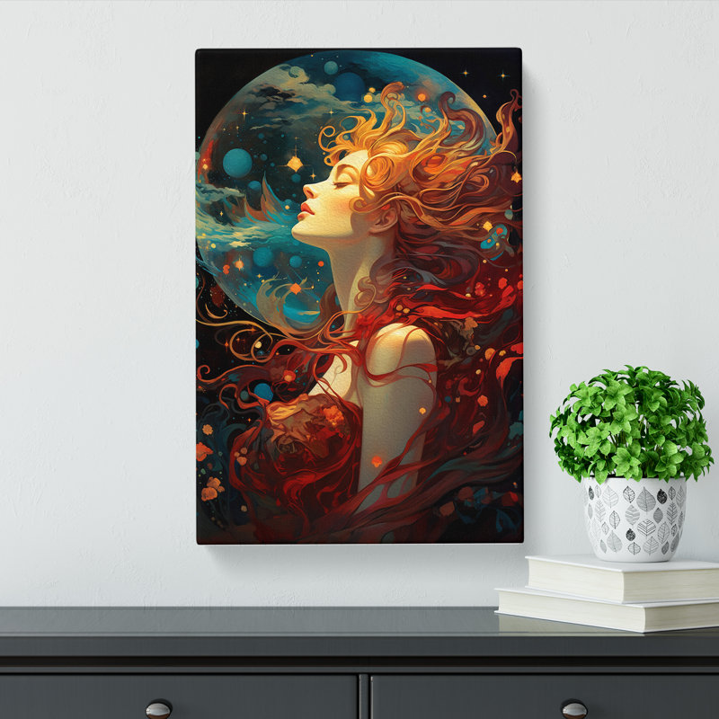 Universe Nouveau - Print, 76cm H x 50cm W x 3cm D