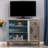 Light Luxury Line Rectangular Accent Cabinet.