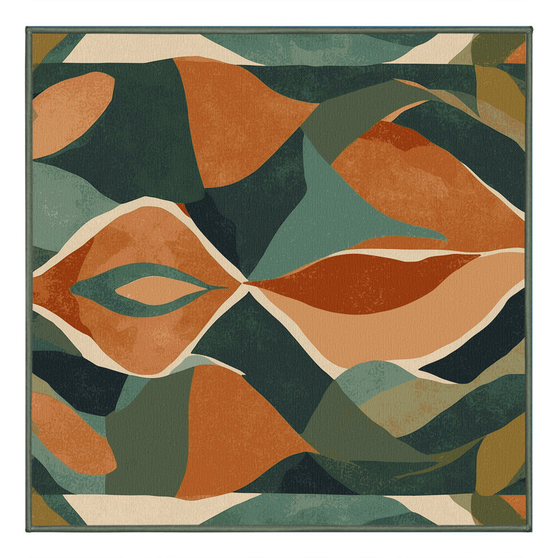 Canyon Currents Rug, Square 7'