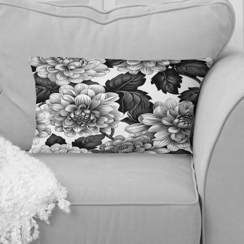 Coussin lombaire noir I