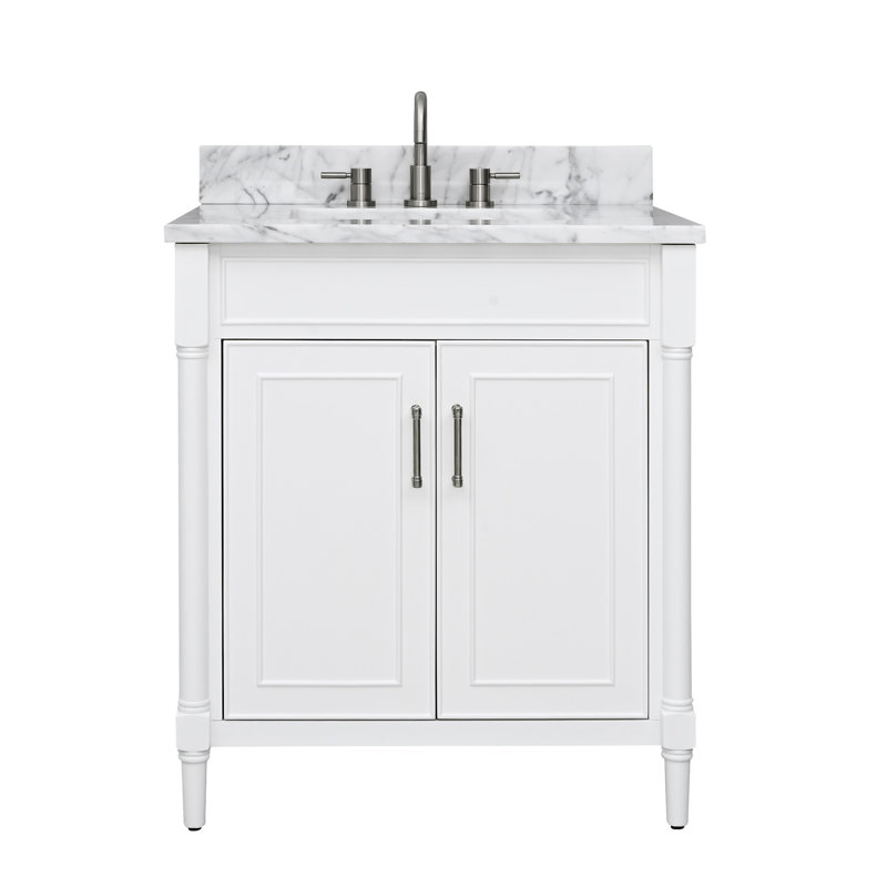 Bristol 31'' W Single Vanity, White