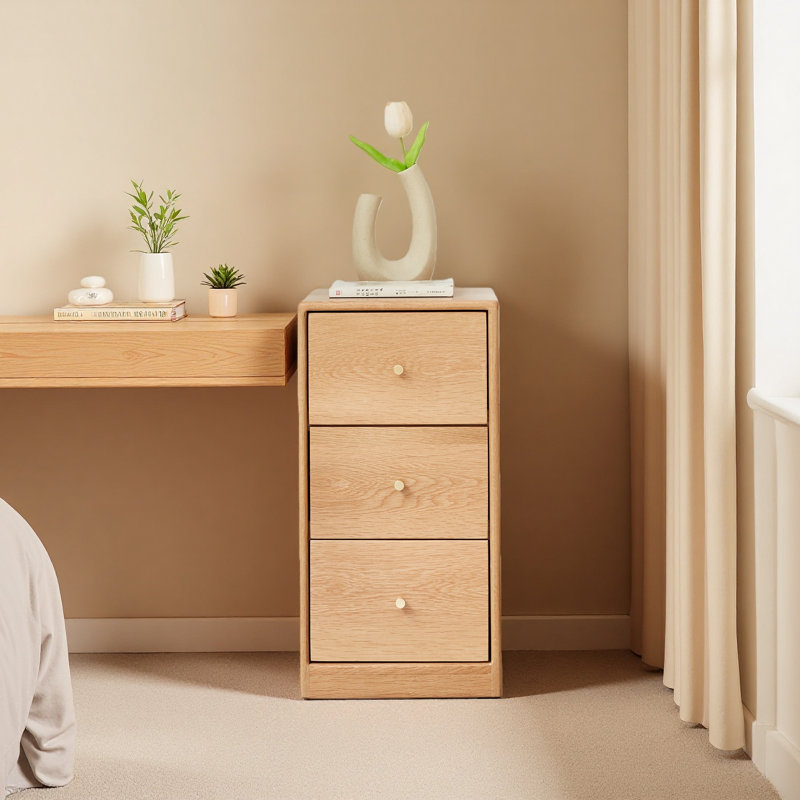 Table de chevet avec armoire de rangement pour le salon - table de rangement sur pied
