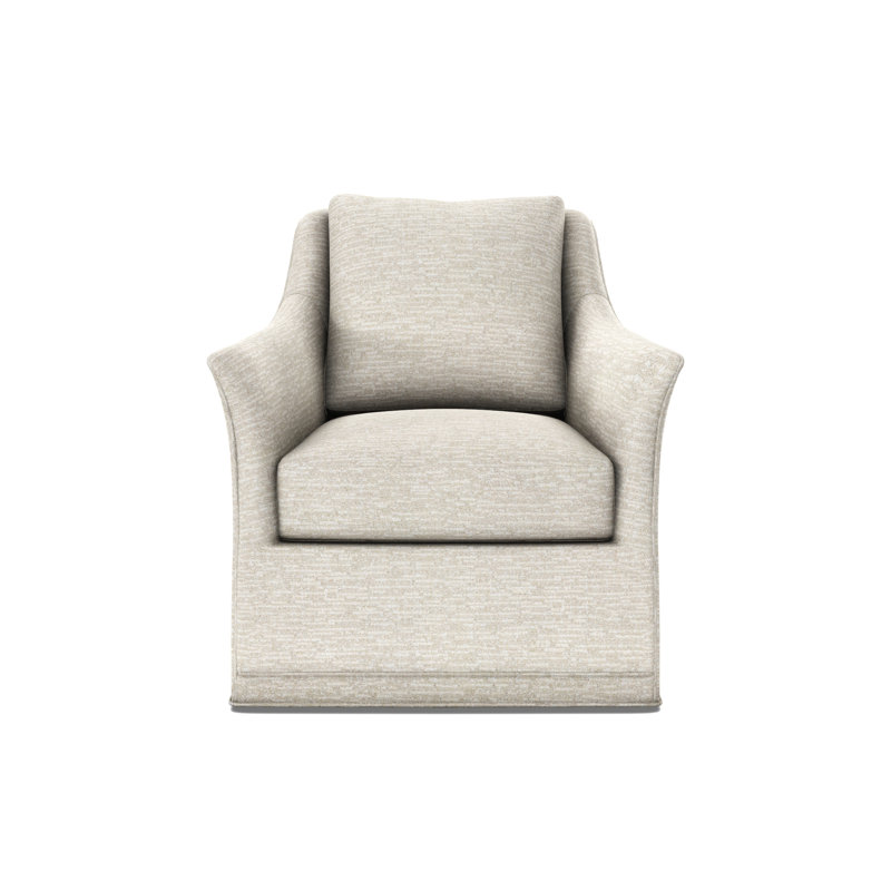 Arcadia Flared Arm Swivel Glider, Wild Dunes Chamois
