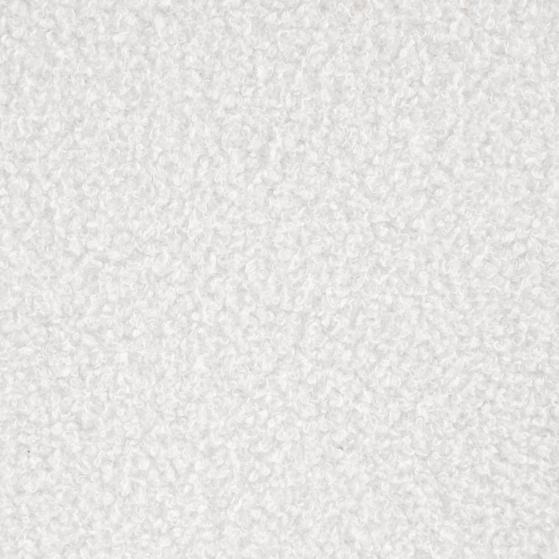 Repose-pieds Brotons, Fausse peau de mouton ivoire