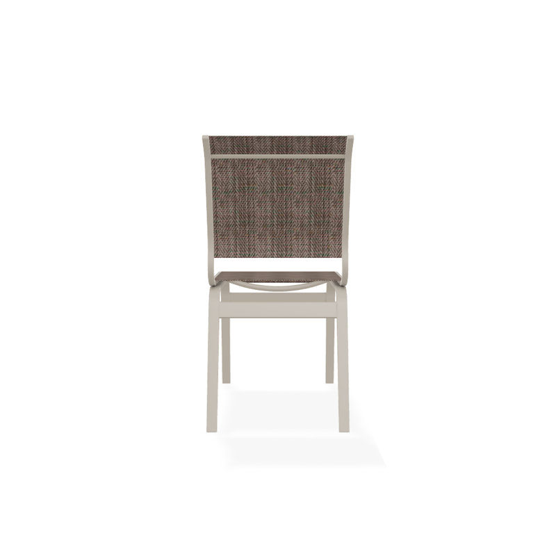 Chaise d'appoint de salle à manger Hiraku, Désert texturé, Taupe Harper Sunbrella®