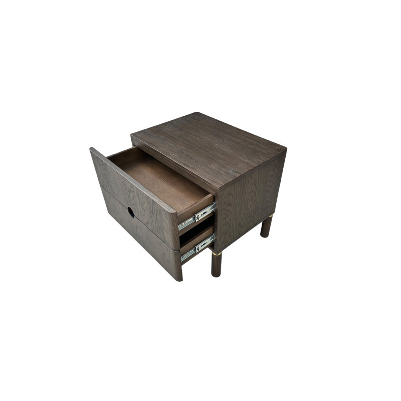 Table de chevet 2 24 x 17 x 20 espresso