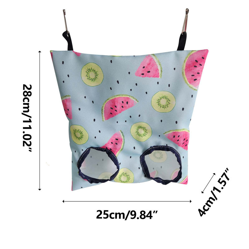 Sac de transport suspendu pour cochons d'Inde avec 2 trous pour hamster cochon d'Inde, C, C