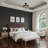 3-Light 14.2 in. Modern Transitional Black Semi-Flush Mount Light, Gold Ceiling Light for Foyer, Kitchen, Bedroom