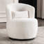 Chaise d'appoint pivotante de 25,59 po Andesine-737631809