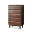 Armoire d'appoint en noyer massif