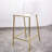 Counter Stool with Steel Frame-1387310352