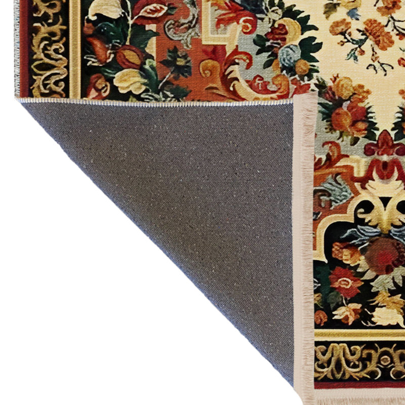 Tapis intérieur / extérieur rectangulaire Kutsal, Rectangle 5 pi 1 po x 7 pi 10 po