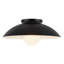 Umbra 14-in Black Semi-Flush Mount-2092125828