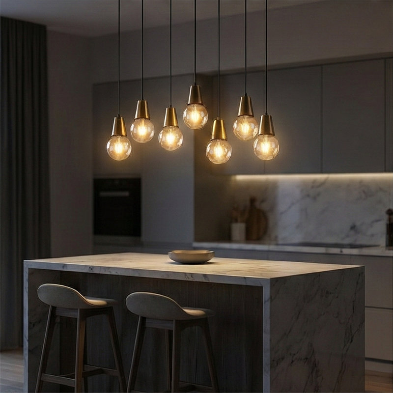 Luminaire suspendu pour îlot de cuisine