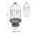 Vintage Birdcage Plant Stand & Candle Holder - Cottagecore Rustic Metal Decor for Indoor Outdoor Garden, Patio, Chritmas Decoration Table Centerpiece