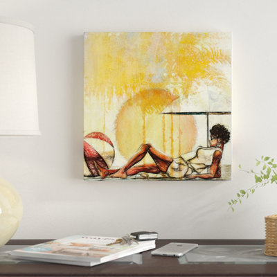 « beauté california dreaming africain american », reproduction d’impression sur toile