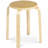 Ginyard 18'' H Solid Wood Stacking Side Chair