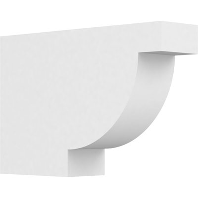 3"W x 8"H x 12"L Standard Alpine Architectural Grade PVC Rafter Tail