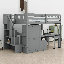 Lit mezzanine avec escalier-1432900521-1432900522