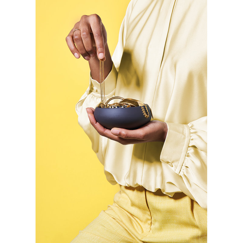 Bahia 16.9 oz. Cereal Bowl, Black