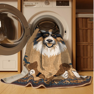  Tapis lavable pour chien Mudi