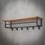 Ebeling Solid Wood Wall 6 - Hook Wall Mounted Coat Rack