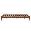 Structure de lit plateforme en bois de bambou massif-587884510