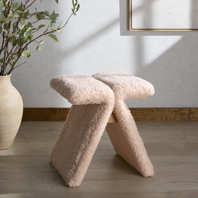 Tabouret Tessabella, Ivoire ivoire
