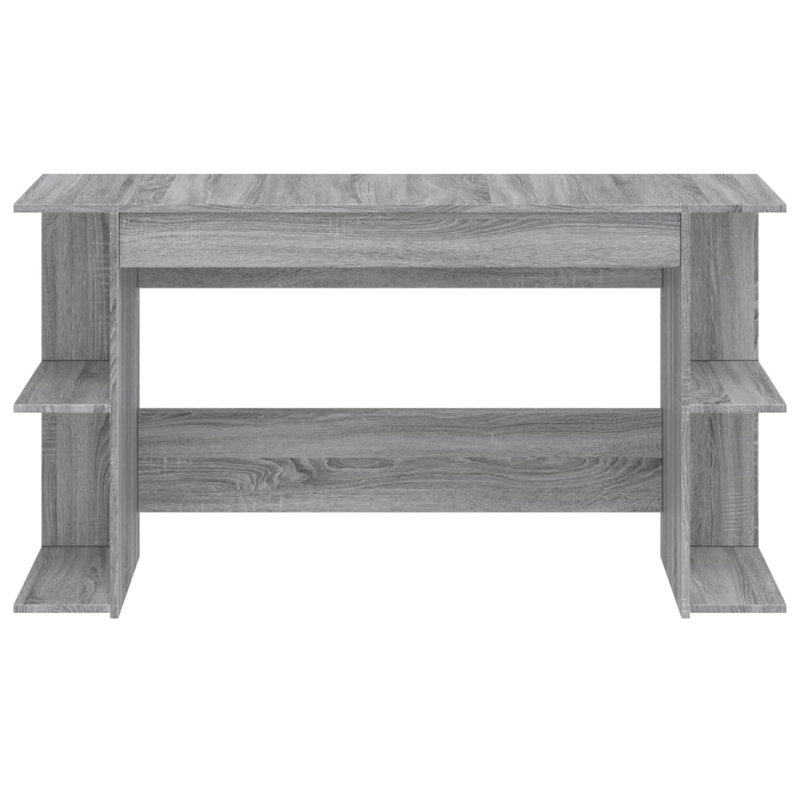 Desk, Grey/Sonoma