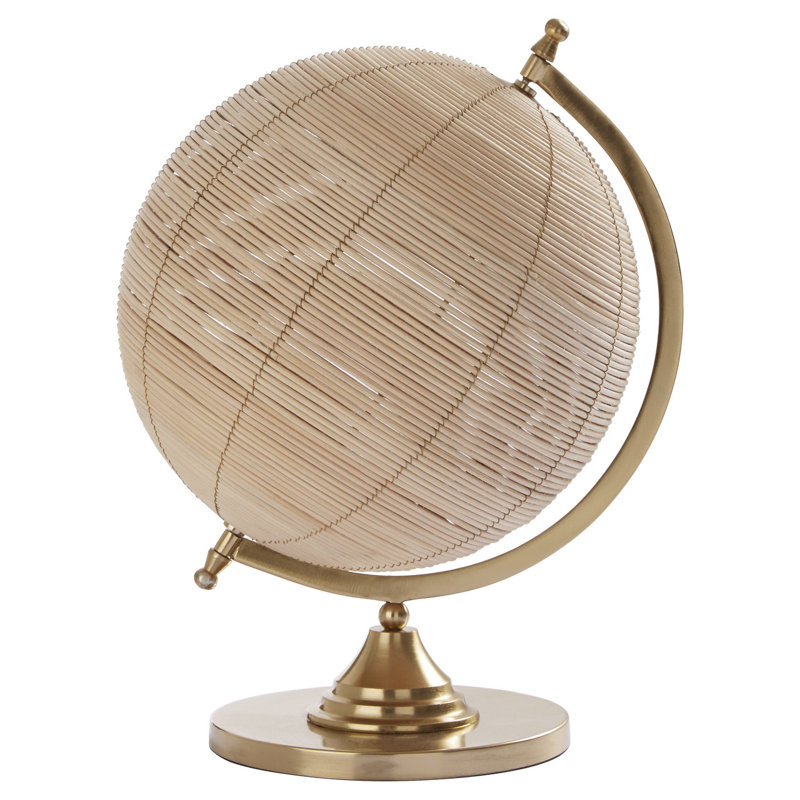 Tabletop Globe, 36cm H x 28cm W x 26cm D