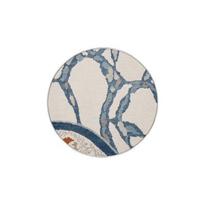 Machine Washable Beige Area Rug