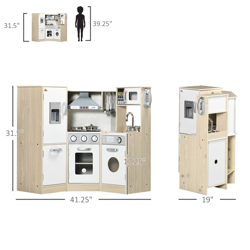 Wooden Kitchen Set