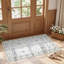 Tapis floral rétro vieilli-718525165-718525167