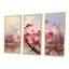 «Pink Whispering Cherry Blossoms II», art mural fleurs-907812408-907812409