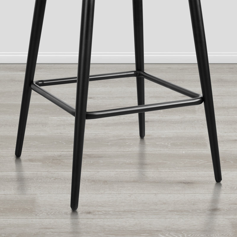Tabouret Betzalel, Blanc, Tabouret de bar (siège d'une hauteur de 30 po)