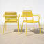 Kapri Powder Coated Aluminum Outdoor Stacking Dining Armchair-2003153322