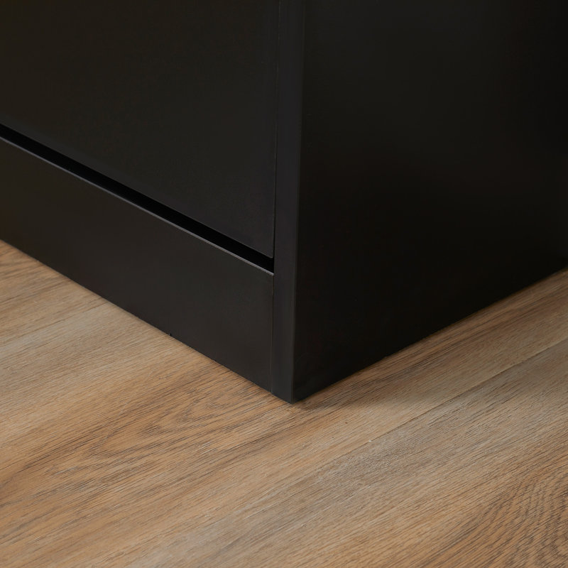 Shoe Storage Cabinet, Black