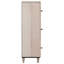 Solid Wood Rectangle Accent Cabinet-1699520364