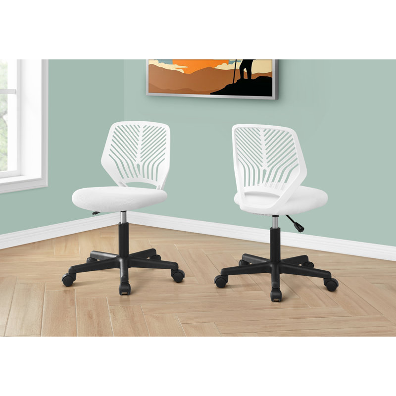 Chaise de bureau, Blanc