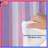 Purple Stripes Bedding Pattern Comforter Modern-123022006