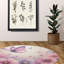 Tapis floral tressé-962857380