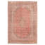 Tapis corail foncé Antalya 9 pi 4 po x 13 pi 9 po