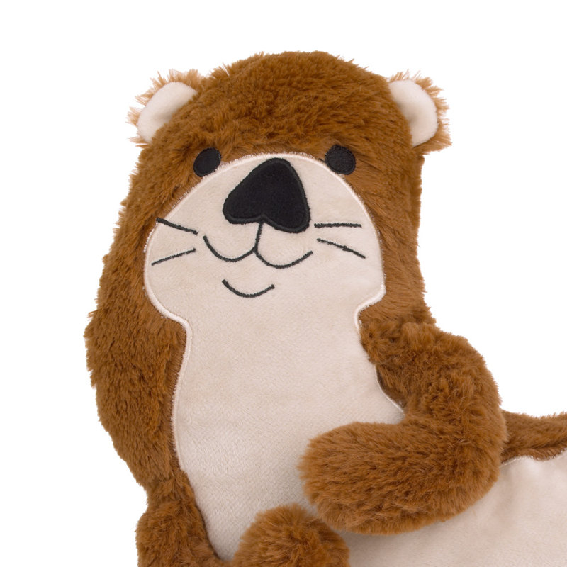 Housse et insert de coussin en peluche Nojo