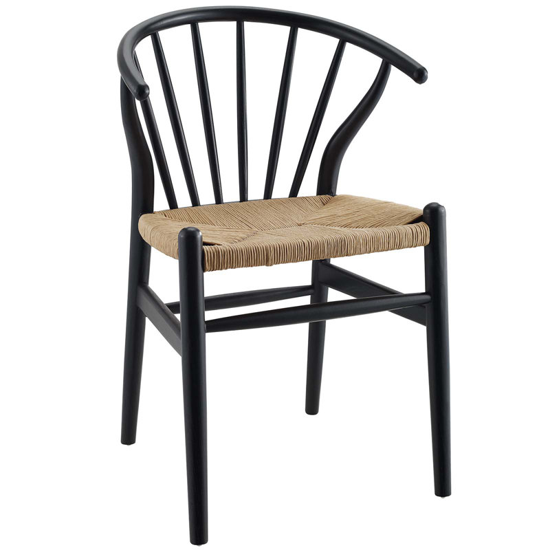 Chaise d'appoint Modway Flourish, Noir, 2