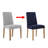 Sparta Houndstooth Textured Stretch Fit Elastic Dining Chair Slipcover-1509786287