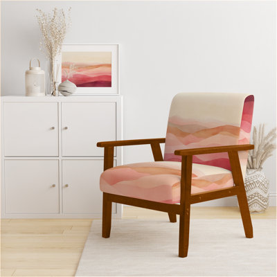 Chaise rembourrée Abstract Landscape