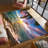 Floral Elegance Non Woven Thin Type Printed Rug with Vibrant Botanical Design for Sophisticated Home Decor-127418663