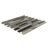 Vixo Grayscale 12 in. x 12 in. Glass Porcelain Blend Interlocking Mosaic Wall Tile-121785748